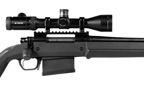 Magpul MAG483-BLK Hunter 700 Stock Fixed with Aluminum Bedding & Adjustable Comb Black Synthetic for Remington 700 LA