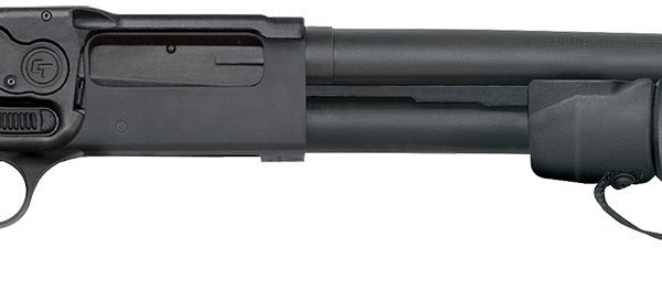 Mossberg 50637 590 Shockwave 20 Gauge 3" 14.38" 5+1 Blued Black Fixed Raptor Birdshead Grip Crimson Trace Laser Saddle