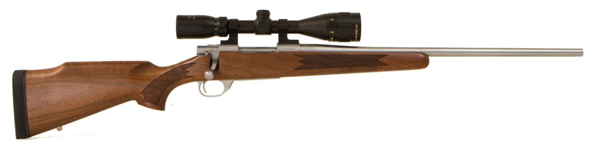Howa Hwh65Cts M1500 Standard Hunter 6.5 Creedmoor 5+1 22&Quot; Stainless Steel Threaded Barrel, Stainless Steel Receiver, Fixed Walnut Stock, *Scope Not Included*
