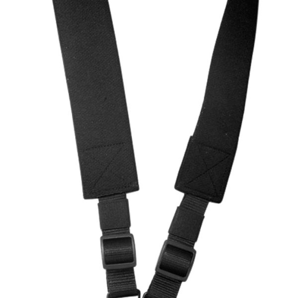 Outdoor Connection SPT128200 A-Tac Sling made of Black Elastic Webbing with H-K Type Hook, Rapid Attach Release & Single-Point Design for Rifle/Shotgun