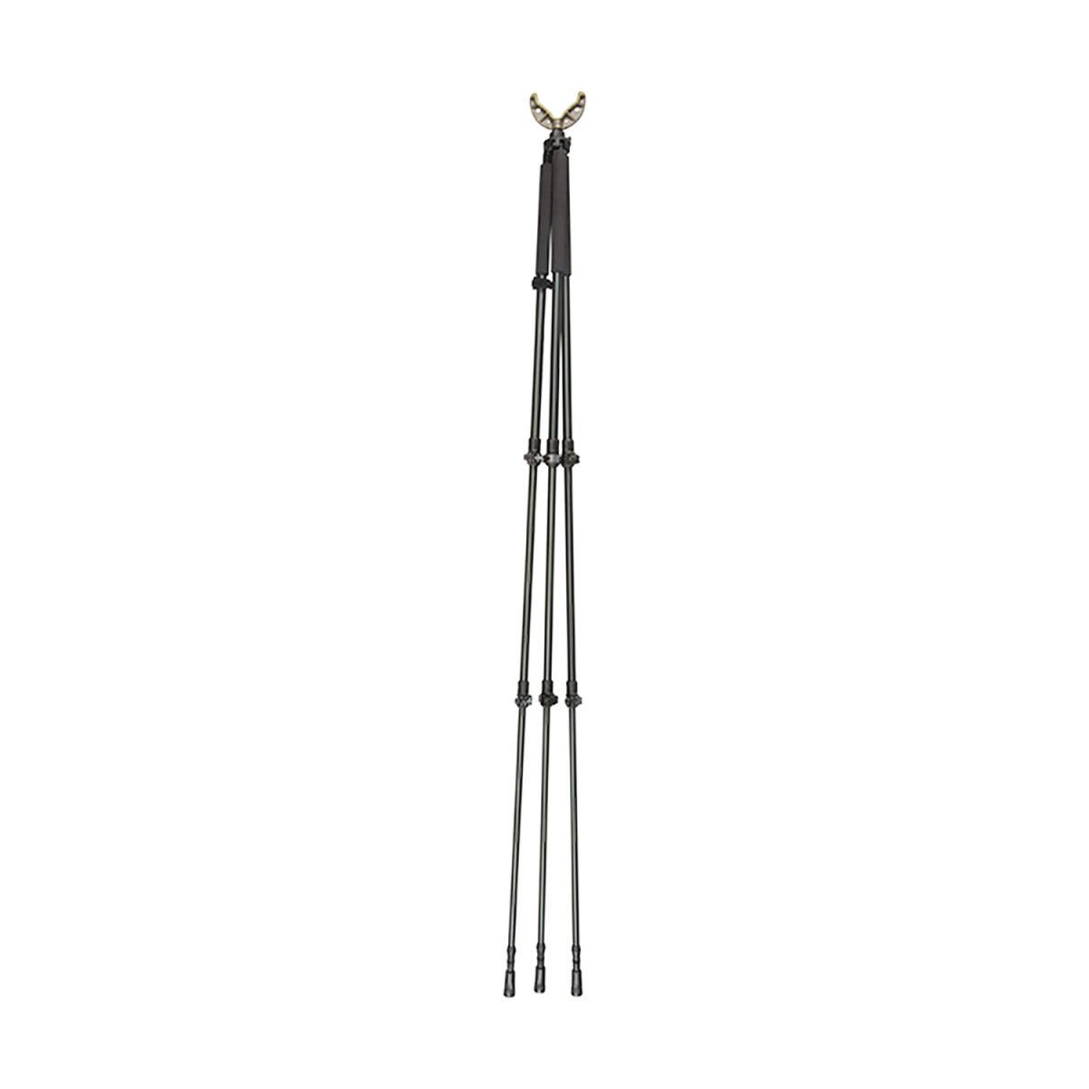 Allen 21412 Axial  Tripod Black Aluminum W/Rubber Feet 61&Quot; Vertical Adjustment