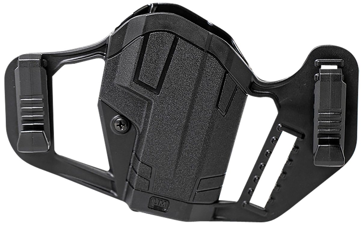 Uncle Mike'S 79130 Apparition  Iwb/Owb Black Polymer Belt Clip Compatible W/Glock 43/43X Ambidextrous