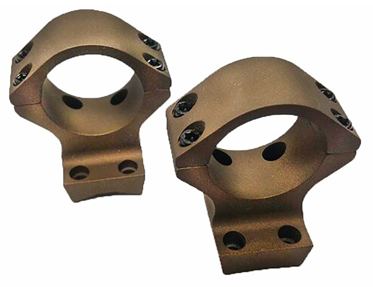 Talley Hc740735 Browning X-Bolt Scope Mount/Ring Combo Burnt Bronze Hells Canyon 30Mm Medium 0 Moa