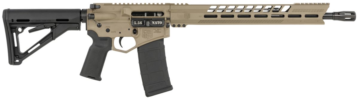 Diamondback Db1731K061 Db15  5.56X45Mm Nato 16&Quot; 30+1 Flat Dark Earth Adjustable Magpul Ctr Stock Black Magpul Moe K2 Grip With Black Gold Lower