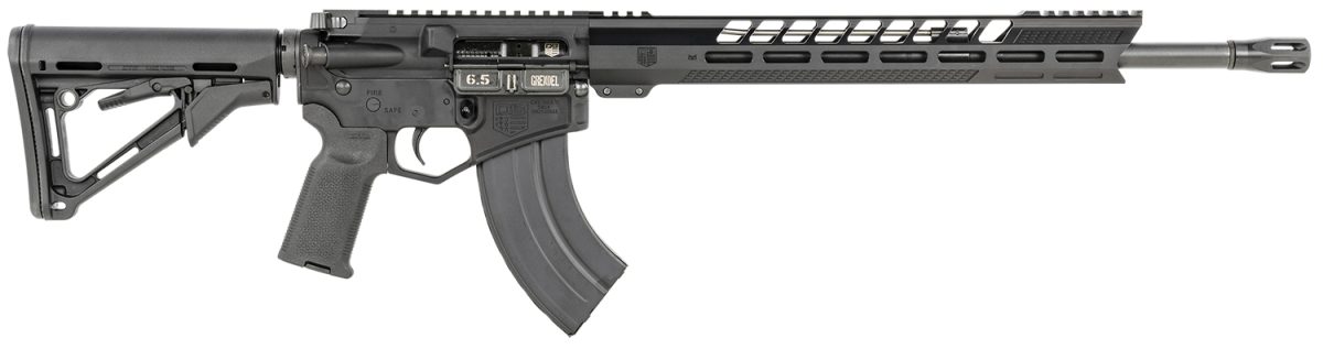 Diamondback Db1732N001 Db15  6.5 Grendel 18&Quot; 5+1,28+1 Black Adjustable Magpul Ctr Stock Black Magpul Moe K2 Grip With Black Gold Lower 15&Quot; M-Lok