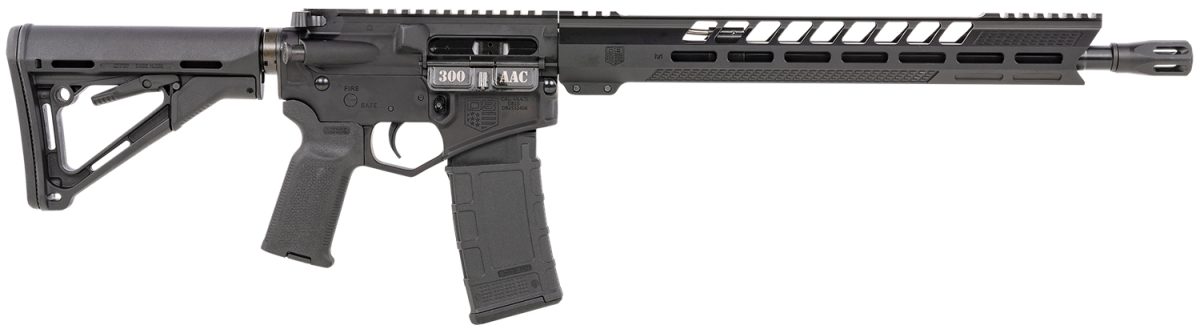 Diamondback Db1731B001 Db15  300 Blackout 30+1 16&Quot; Nitride Treated Heavy Barrel W/Dbsb-Iv Flash Hider, A3 Flattop Upper/Diamondback Black Gold Lower, 15&Quot; M-Lok Handguard, Magpul Ctr Stock &Amp; K2 Grip