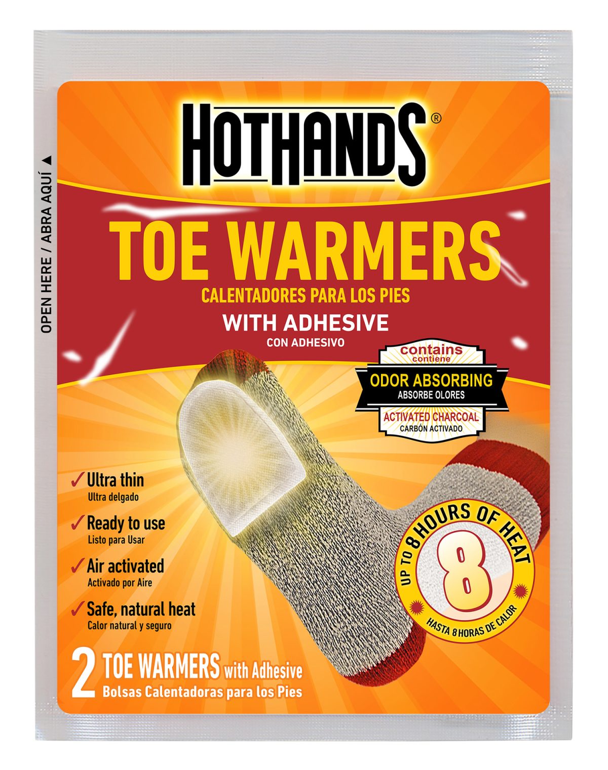 Hothands Tt240U Toe Warmers  Toes 40 Pair