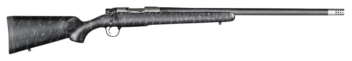 Christensen Arms Ca10299215411 Ridgeline  300 Win Mag 3+1 26&Quot; Carbon Fiber/Threaded Barrel, Tungsten Gray Cerakote, Black With Gray Webbing Stock