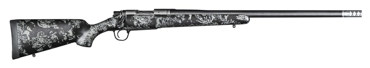 Christensen Arms 8010614700 Ridgeline Fft Full Size 270 Win 4+1, 20&Quot; Stainless Steel Threaded Barrel, Stainless Aluminum Receiver, Black W/Gray Accents Fixed Sporter W/Flash Forged Technology Stock