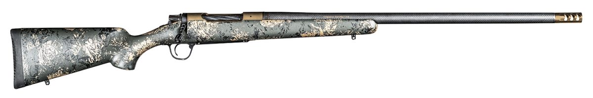 Christensen Arms 8010619000 Ridgeline Fft 6.5-284 Norma 4+1 22&Quot; Carbon Fiber/Threaded Barrel, Burnt Bronze Cerakote, Green With Black/Tan Accents Stock