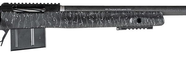 Christensen Arms CA10270H85281 BA Tactical Long Range 6.5 Creedmoor 4+1 26" Carbon Fiber Barrel, Black Nitride Finish, Black with Gray Webbing Stock