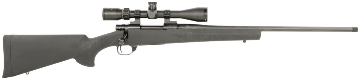 Howa Hgp2708B M1500 Gamepro Gen2 7Mm-08 Rem 4+1 22&Quot; Barrel, Blued Steel Receiver, Black Hogue Overmolded Synthetic Stock Includes Nikko Stirling Gamepro 3.5-10X44Mm Scope
