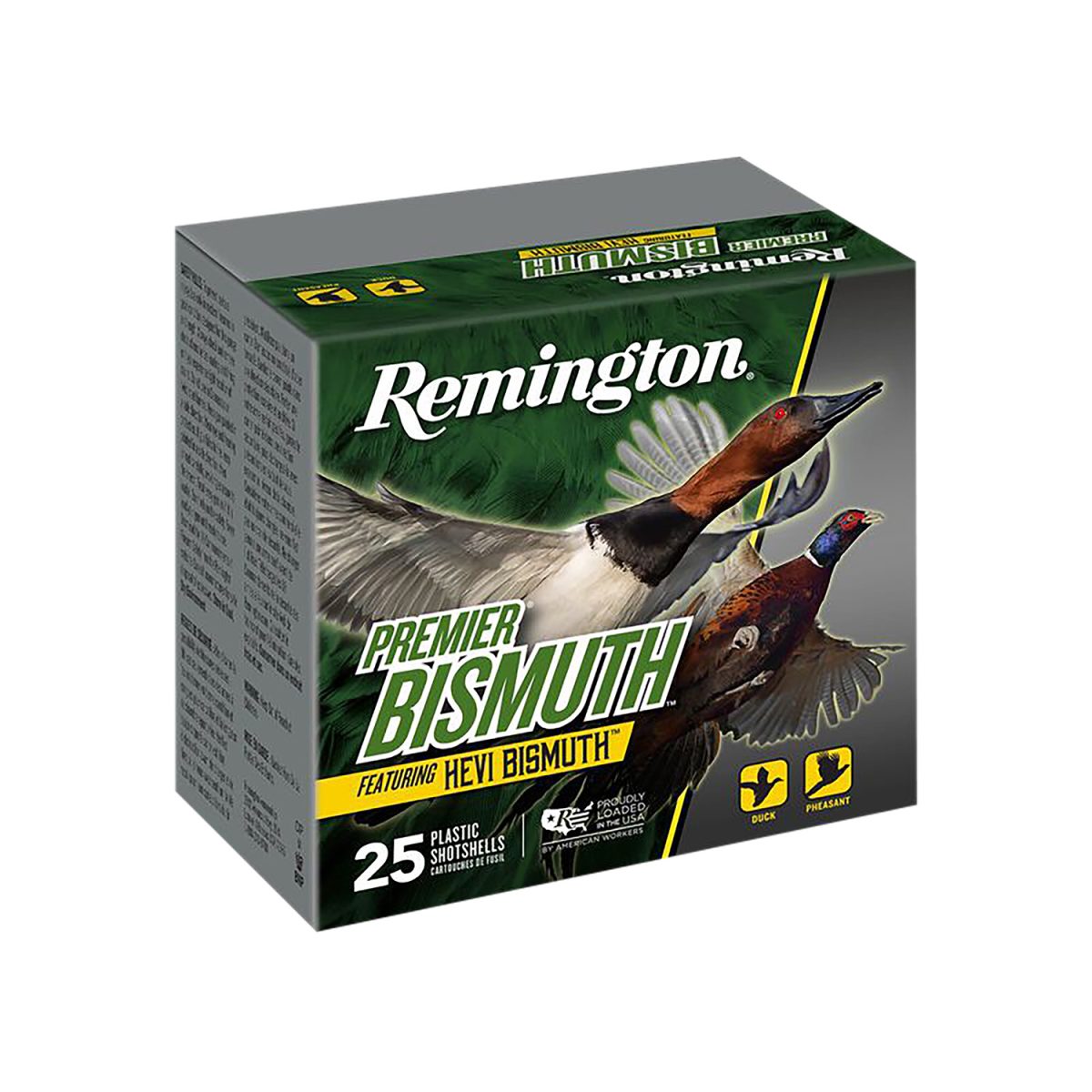 Remington Ammunition R20503 Premier Bismuth  12Gauge 2.75&Quot; 1 1/4Oz 2Shot 25 Per Box/10 Case