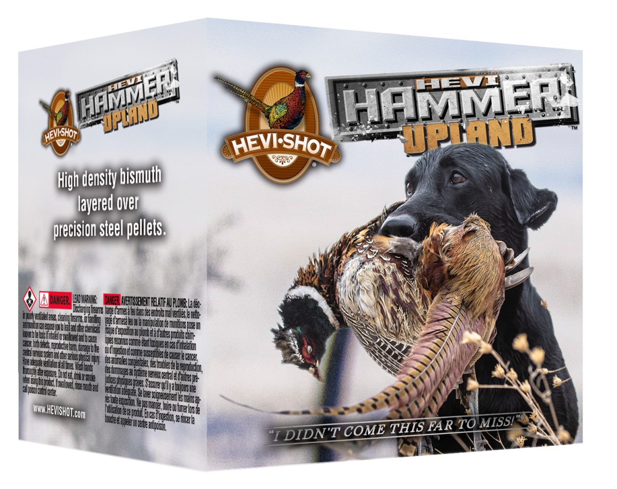 Hevi-Shot Hs29103 Hevi-Hammer Upland 12Gauge 2.75&Quot; 1 1/4Oz Steel/Bismuth 3Shot 25 Per Box/10 Case