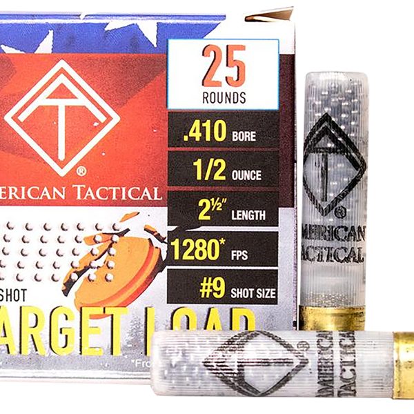 ATI ATIAC4109 Target Load  410Gauge 2.5" 1/2oz 9Shot 20 Per Box/10 Case