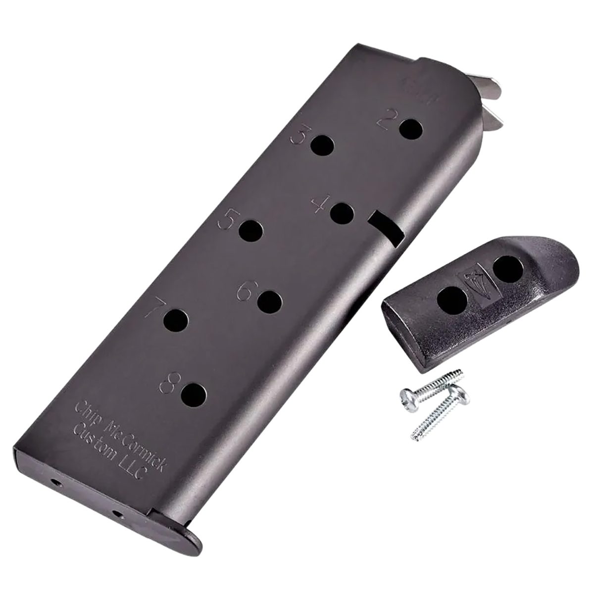 Cmc Products Mmg45Fs8Bp Match Grade  8Rd 45 Acp Usgi For 1911 Government Black Stainless Steel