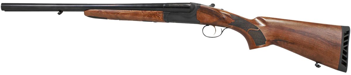 Iver Johnson Arms Ij800-20 Ij800  12 Gauge Break Open 3&Quot; 2 Shot 20&Quot; Black Side By Side Barrel, Black Steel Receiver, Fixed Walnut Wood Stock, Ambidextrous