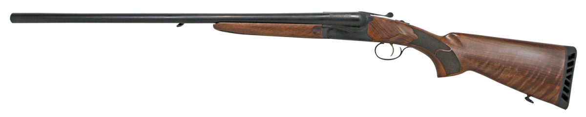 Iver Johnson Arms Ij800-28 Ij800  Full Size 12 Gauge Break Open 3&Quot; 2 Shot 28&Quot; Black Side By Side Barrel, Black Steel Receiver, Fixed Walnut Wood Stock, Ambidextrous