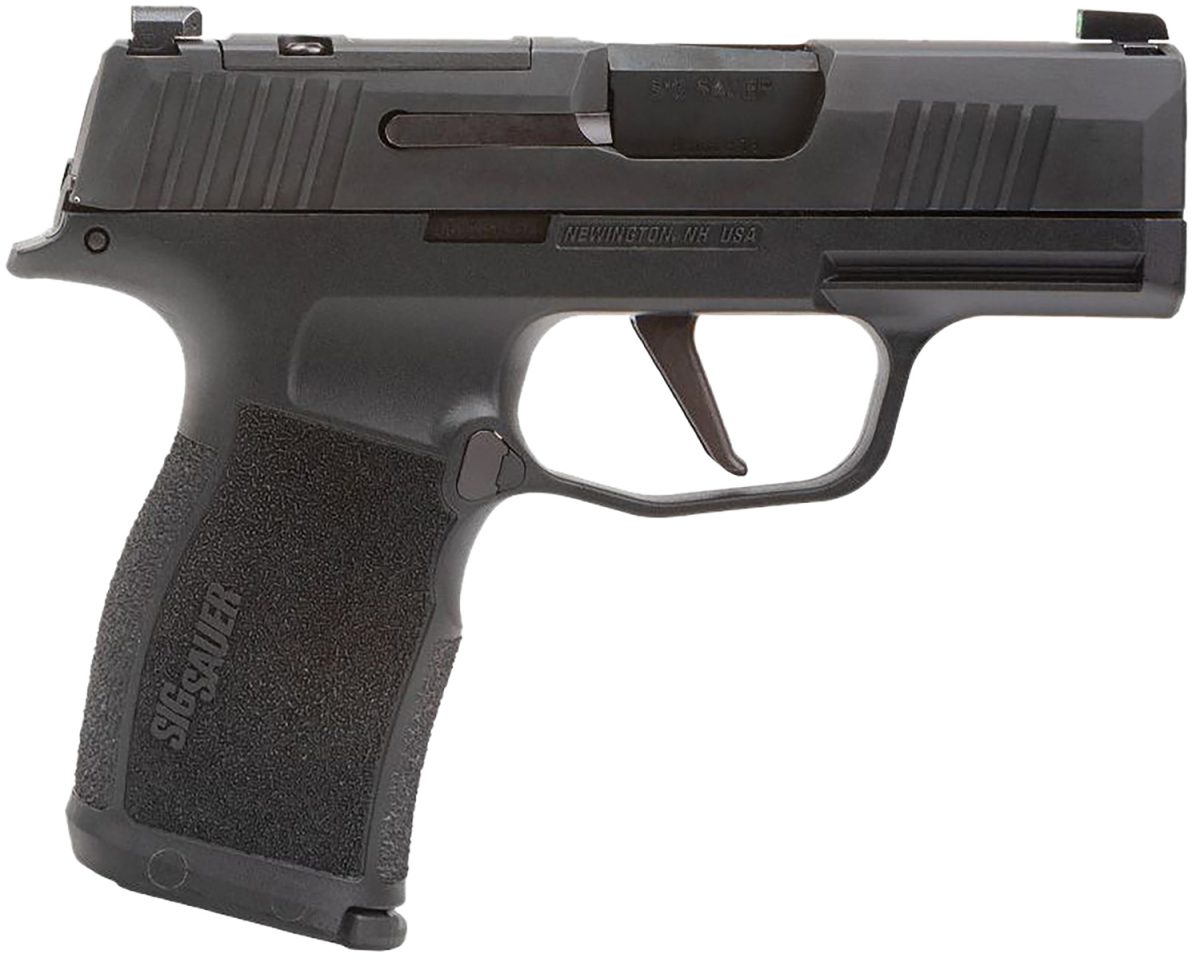 Sig Sauer 365X9Bxr3P10 P365X  9Mm Luger 10+1 3.10&Quot; Black Barrel, Black Nitron Optic Ready/Serrated Ss Slide, Black Ss Frame W/Beavertail, Black Polymer Grips