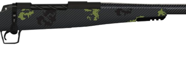 Fierce Firearms ROG308WIN20BF Carbon Rogue  308 Win 4+1 20" Carbon Fiber Barrel, Black Cerakote Steel Rec, Forest Camo Rogue Stock