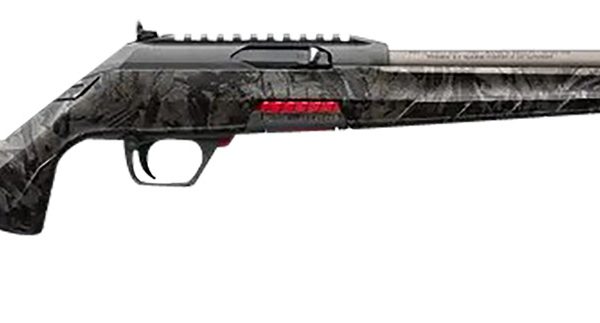 Winchester Repeating Arms 521153102 Wildcat  22 LR 10+1 18" Gray Barrel, Matte Black Rec, Skeletonized Forged Carbon Gray Synthetic Stock, Ghost Ring Sight