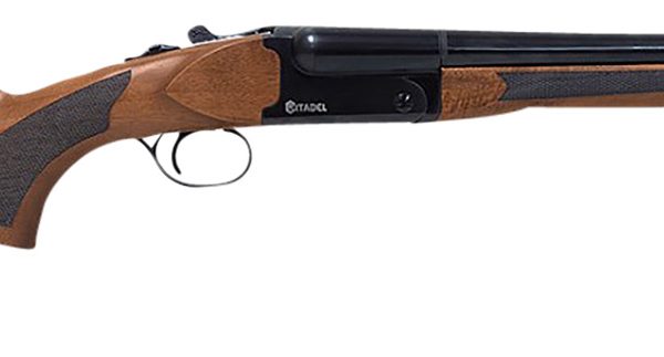 Citadel CITSBS2018HT Coach  20 Gauge 3" Chamber 2rd 18.50" Blued Barrel Case Coloring/Heat Treatment Receiver Fixed Walnut Stock