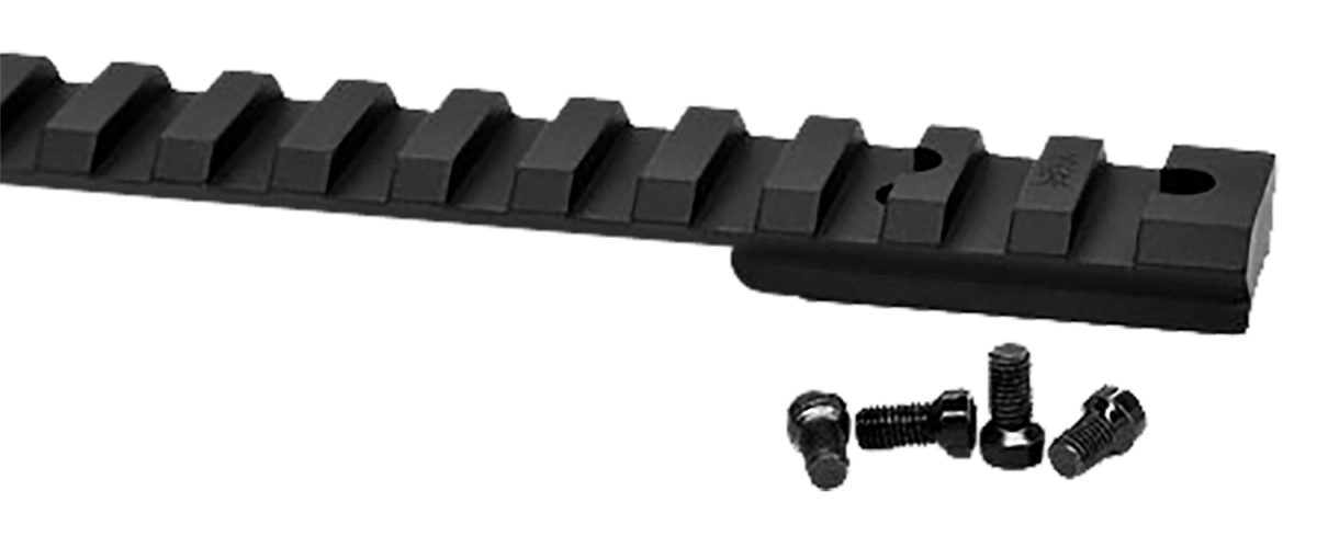 Warne V45020Moa Howa/Vanguard Vapor Picatinny Rail Black Anodized Short Action 20 Moa