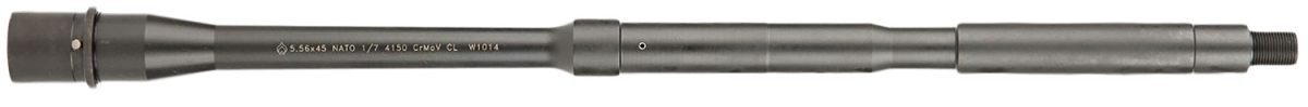 Ballistic Advantage Babl556014Mc Classic Series  5.56X45Mm Nato 16&Quot; Threaded M4 Profile Chrome-Lined, Carbine Length Gas System, Black Phosphate Chrome Moly Vanadium Steel, Fits Ar-15