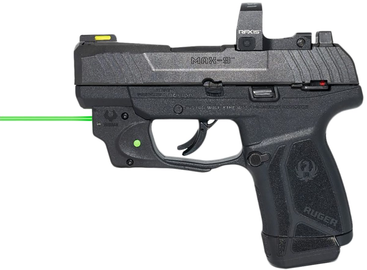 Viridian 912-0045 Green Laser Sight For Ruger Max-9 E-Series Black