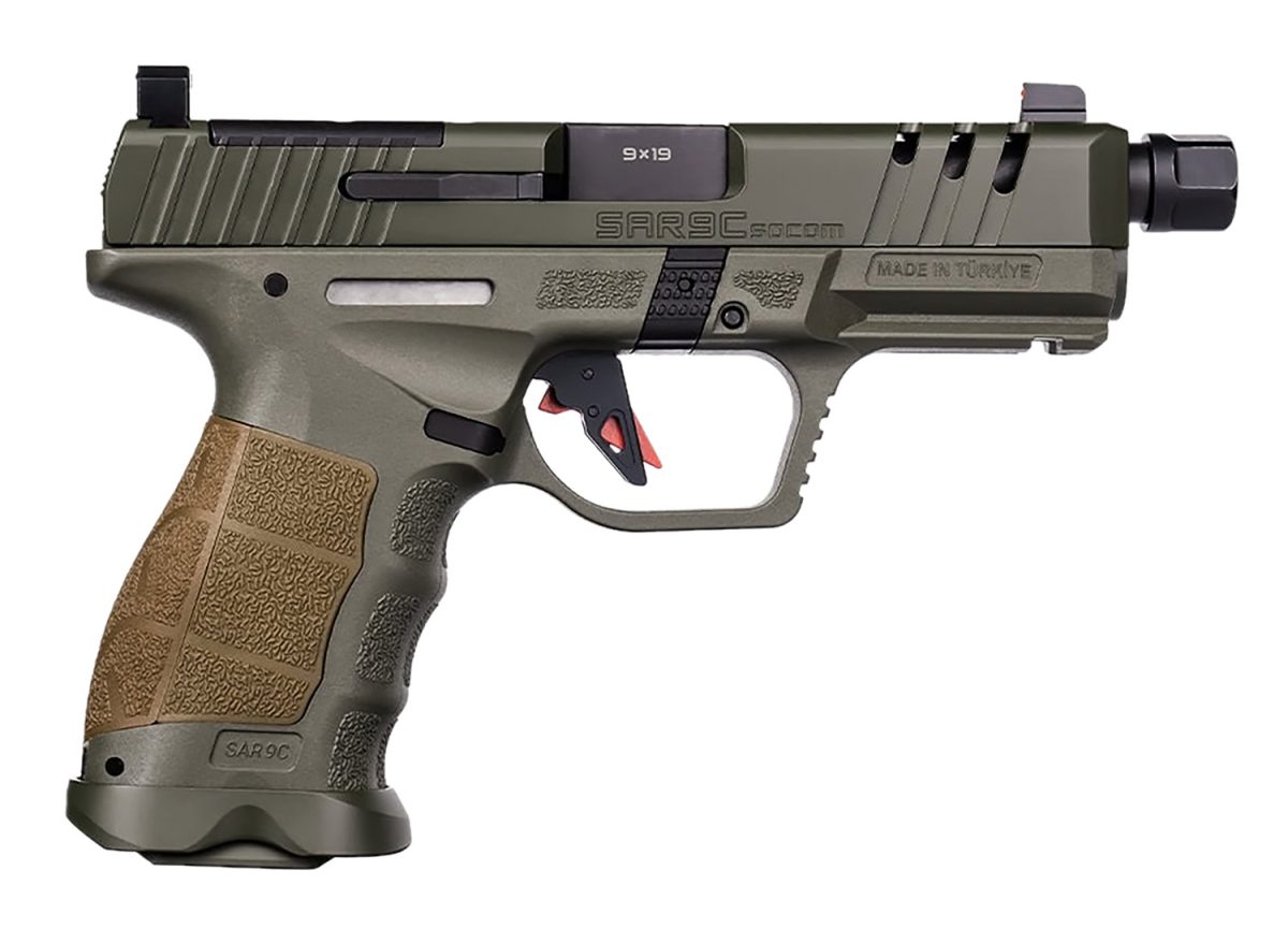 Sar Usa Sar9Csocomod Sar9 C Socom Compact Frame 9Mm Luger 15+1/21+1