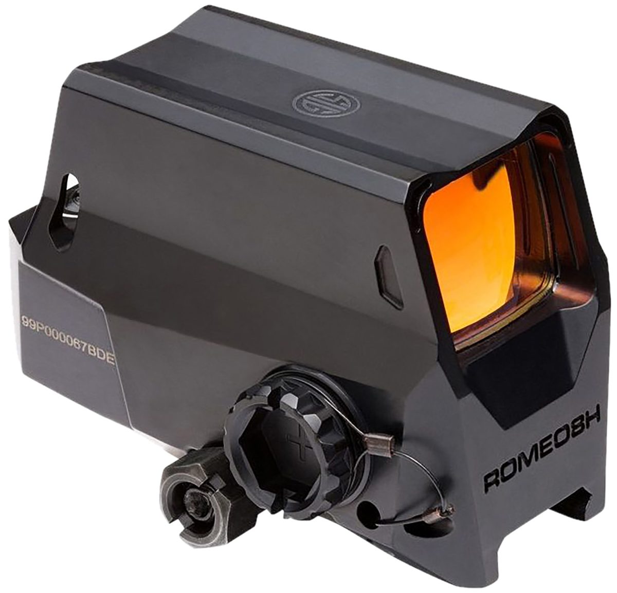 Sig Sauer Electro-Optics Sor81001 Romeo8H  Black 1 X 38 Mm 2 Moa Red Ballistic Dot/65 Moa Circle Multi Reticle