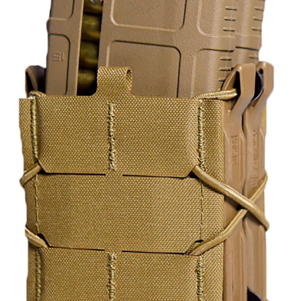 High Speed Gear 242R00CB TACO Gen 2 X2R Coyote Brown Nylon MOLLE Compatible w/ Rifle