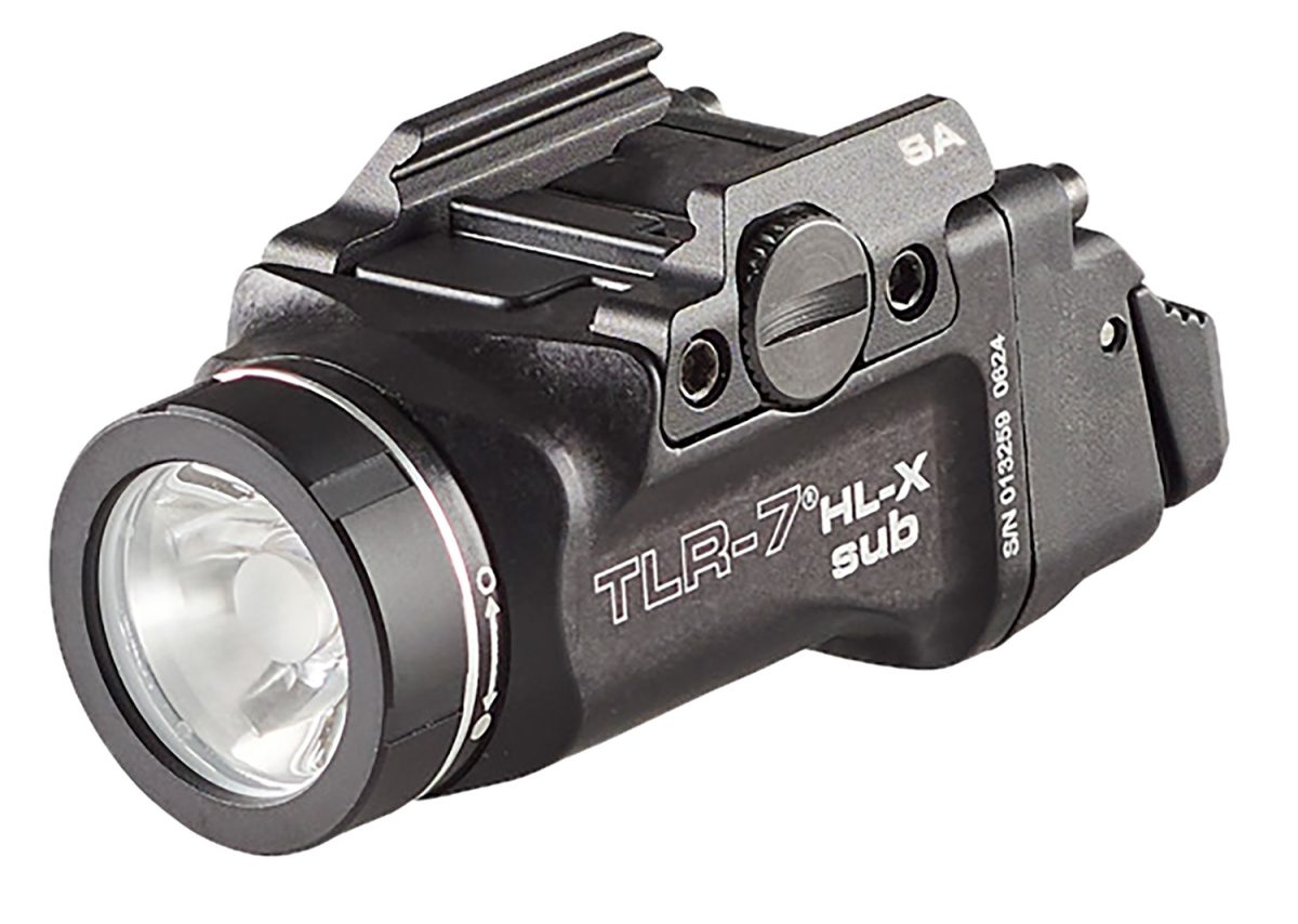 Streamlight 69506 Tlr-7 Hl-X Sub Usb  Black 6000 Series Aluminum Springfield Armory Hellcat 1000 Lumens