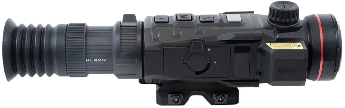 Infiray Outdoor Rl42R Rico Mk2 Lrf Thermal Weapon Sight Black 4X 42Mm 2560X2560 Resolution