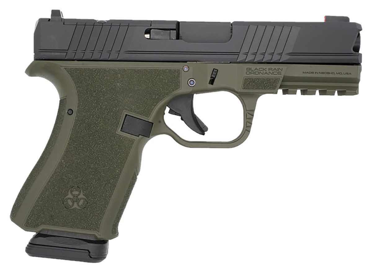 Black Rain Ordnance Fl9Mmodblk   Compact Frame 9Mm 15+1 4&Quot; Stainless Steel Slide