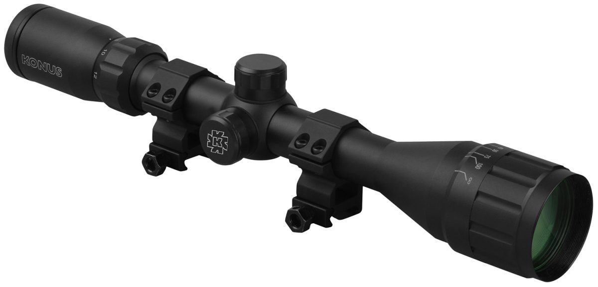 Konus 7353 Fighter  4-12X40Mm Ballistic Reticle