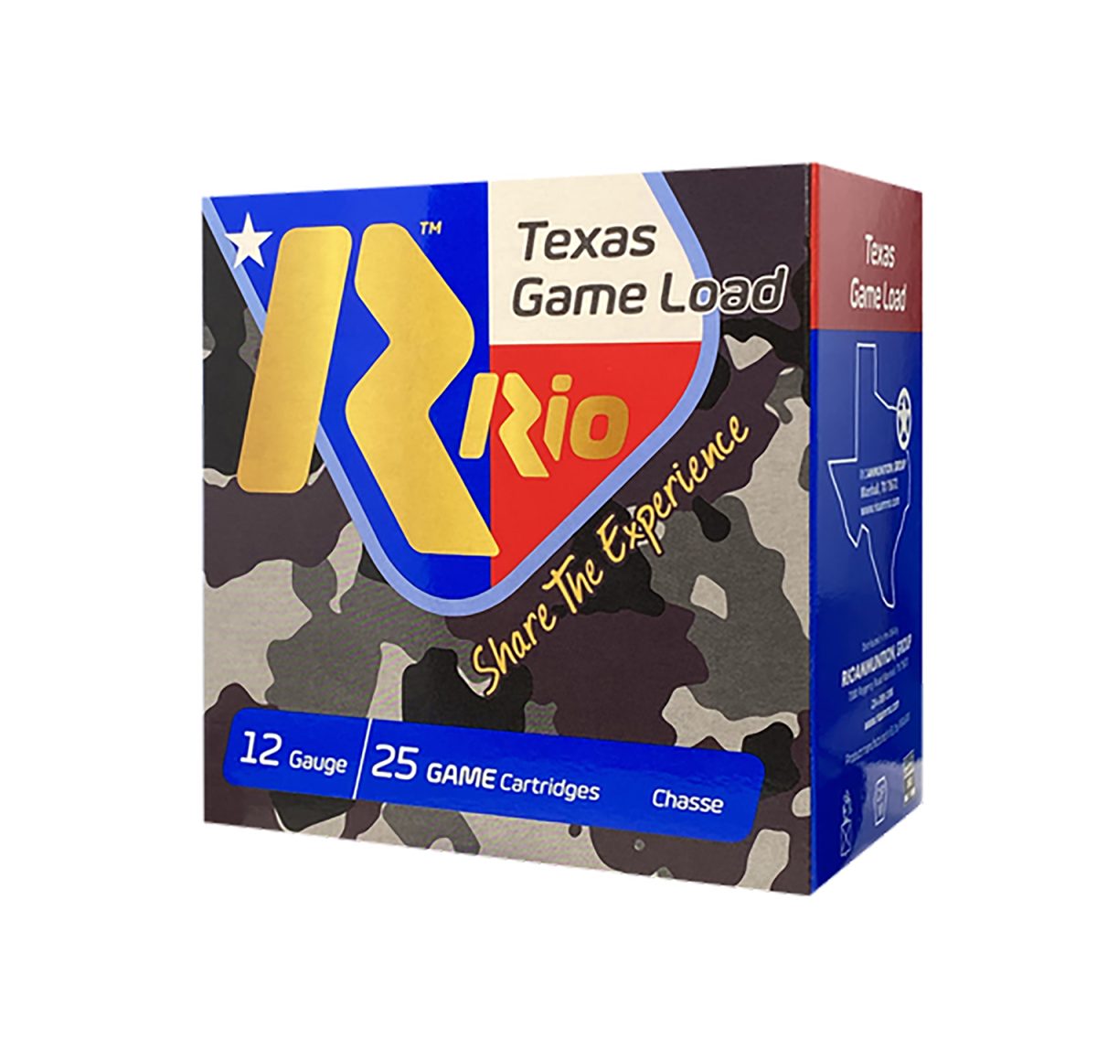 Rio Ammunition Tg366Tx Texas Game Load High Velocity 12Gauge 2.75&Quot; 1 1/4Oz 6Shot 25 Per Box/10 Case