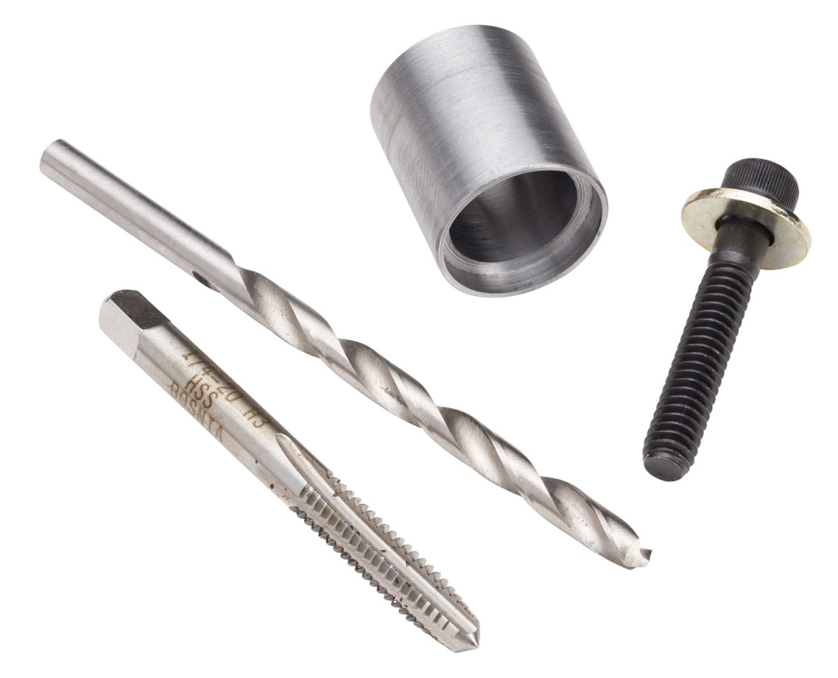 Hornady 050033 Stuck Case Remover Silver Multi Caliber Includes #7 Drill And 1/4 Inch 20 Tap