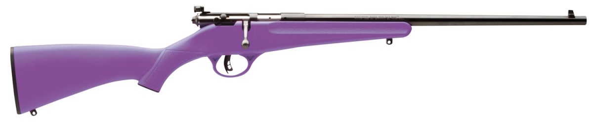 Savage Arms 13783 Rascal  Youth 22 Lr 1Rd 16.12&Quot; Matte Blued Barrel, Matte Blued Carbon Steel Receiver, Purple Synthetic Stock, Right Hand
