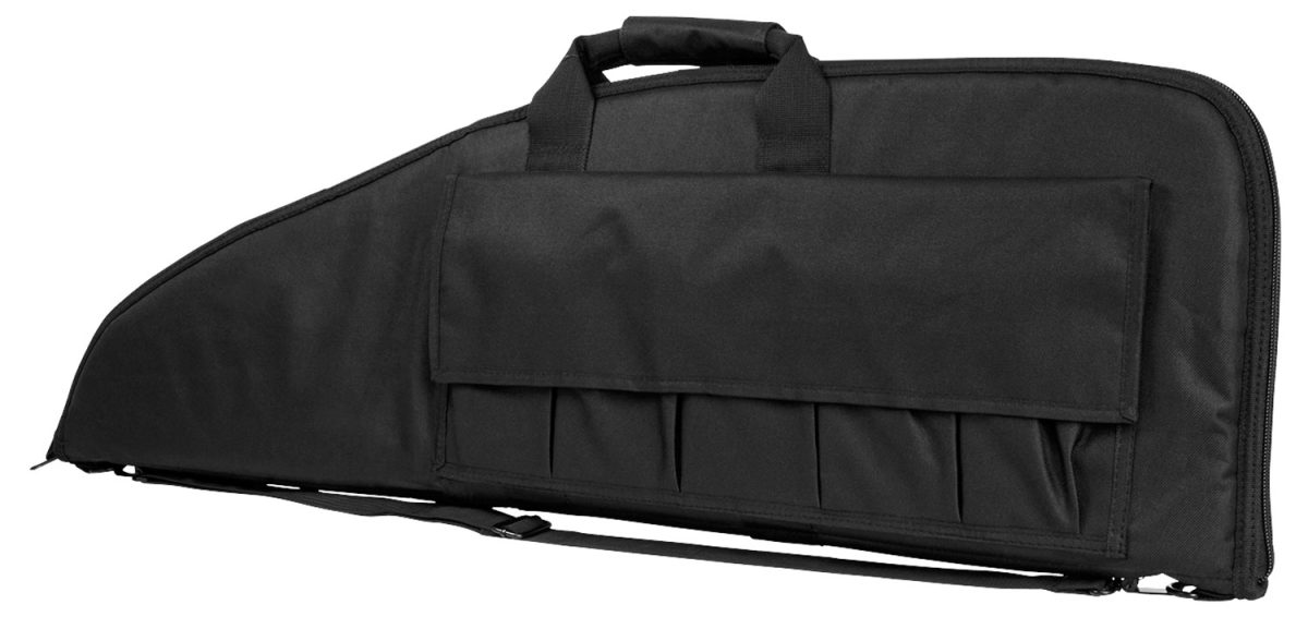 Ncstar Cv290738 Vism Rifle Case W/ Double Zippers Id Holder Foam Padding &Amp; Black Finish