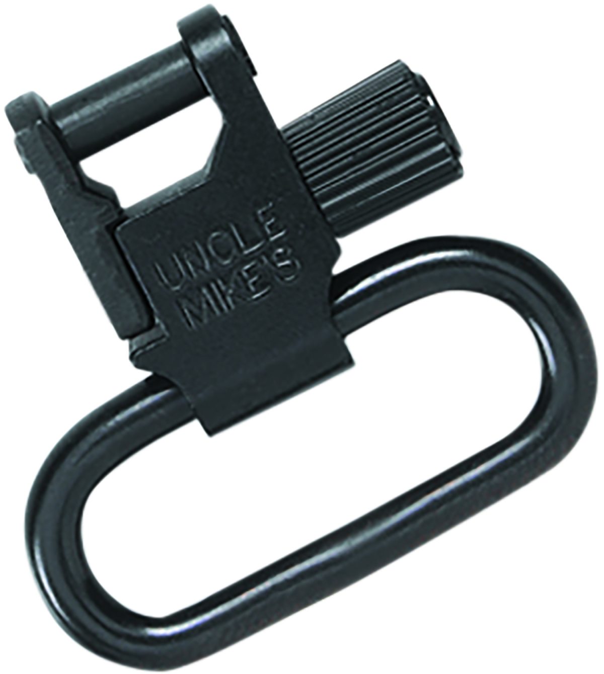 Uncle Mike'S 14033 Super Swivel  Quick Detach Tri-Lock Blued 1.25&Quot; Loop For Rifles Or Shotguns W/Qd Bases