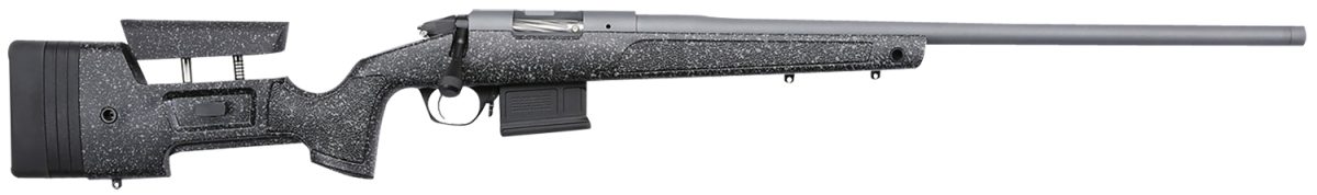 Bergara Rifles Bpr20308Mc Premier Hmr Pro 308 Win 5+1 20&Quot; Threaded Barrel, Tactical Gray Cerakote, Black With Gray Fleck Stock