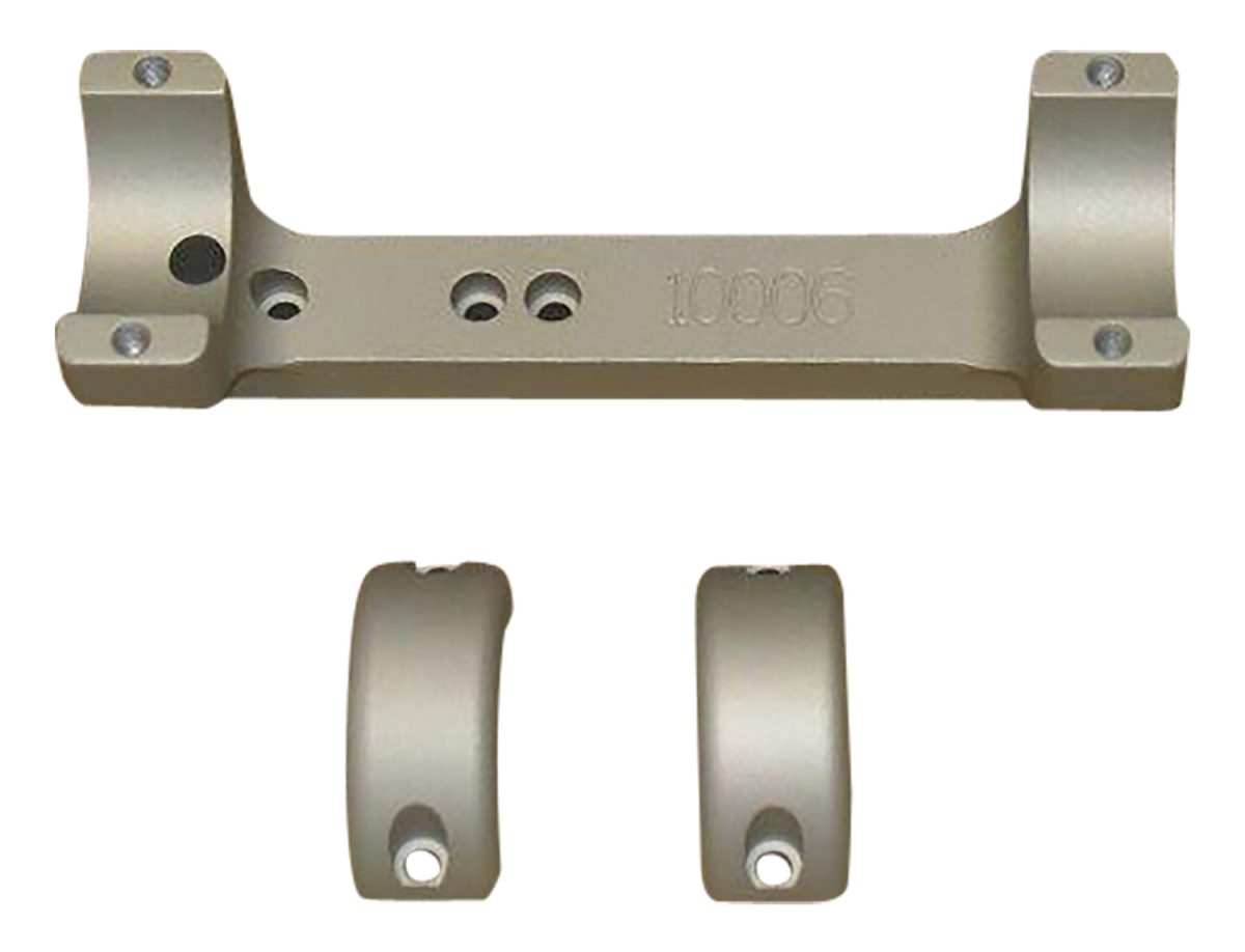 Dnz 10005 Game Reaper Thompson/Center Scope Mount/Ring Combo Silver 1&Quot;