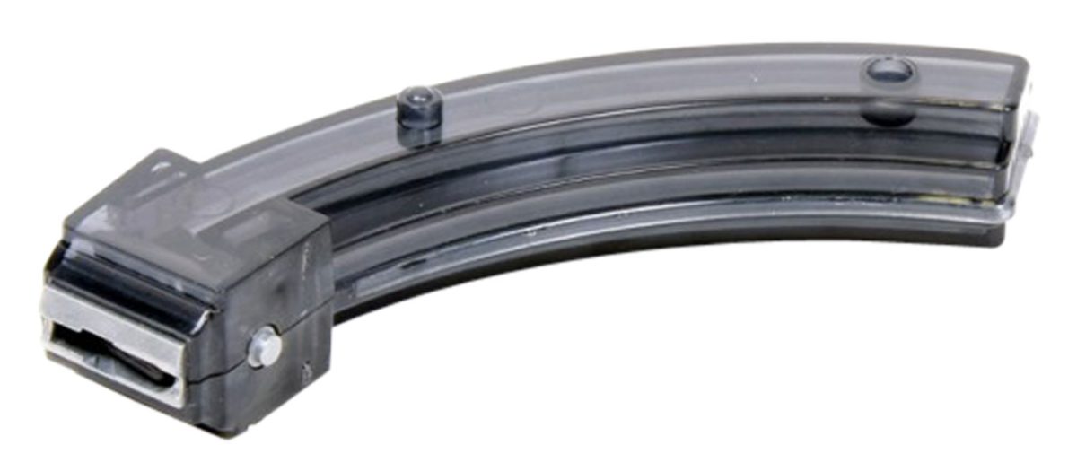 Promag Ruga6 Ruger 10/22  25Rd 22 Lr Fits Ruger 10/22/Charger Smoke Polycarbonate