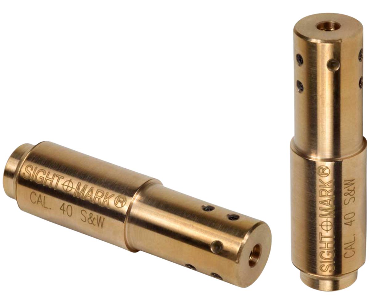 Sightmark Sm39016 Boresight  Red Laser For 40 S&Amp;W Brass Includes Battery Pack &Amp; Carrying Case