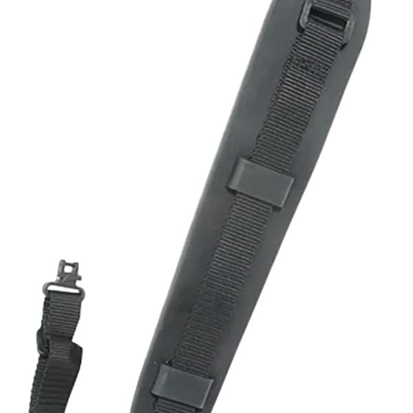 Outdoor Connection SGSS20970 Super Grip Sling with Talon QD Swivels 2.25" W x 32" L Padded Black Rubber Padding with Nylon Strap for Rifle/Shotgun