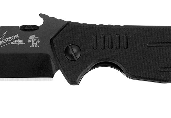 Kershaw 6044TBLK CQC 8K 3.50" Folding American Tanto Plain Black Oxide 8Cr14MoV SS Blade Black G10 Handle Includes Pocket Clip