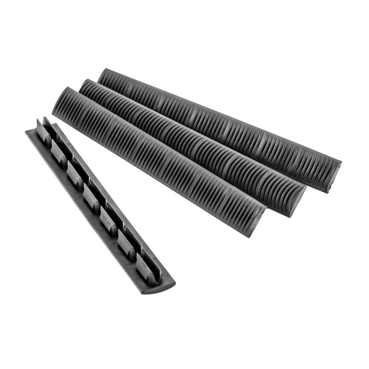 Ergo Grip 4 Pack Of Black 7-Slot Keymod Wedgelok Rail Covers - Image 2
