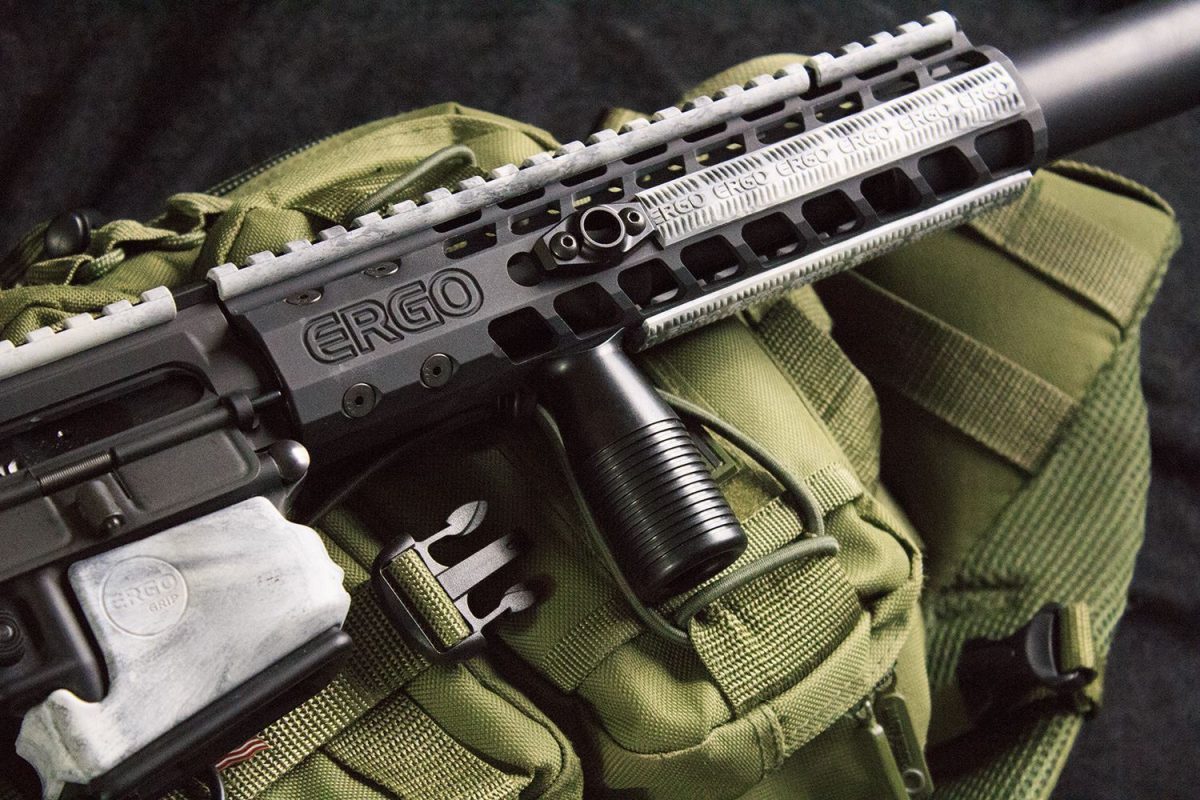 Ergo 4-Slot M-Lok Wedgelok Rail Cover (4Pk) - Black