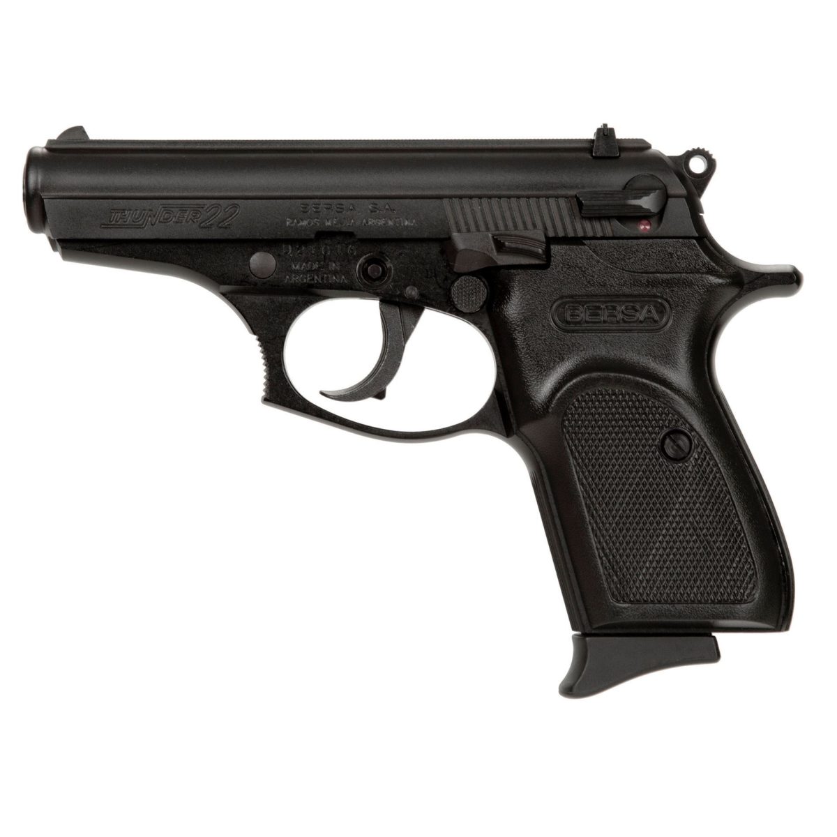 Bersa Thunder 22Lr Black Semi-Automatic 10 Round Pistol